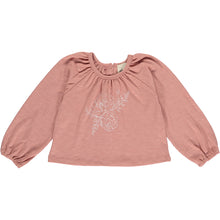  Charlie graphic tee in rose flroal