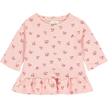  Elaina blouse in pink Floral print
