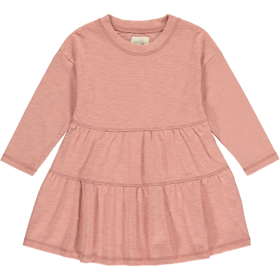 June tiered tunic in rose