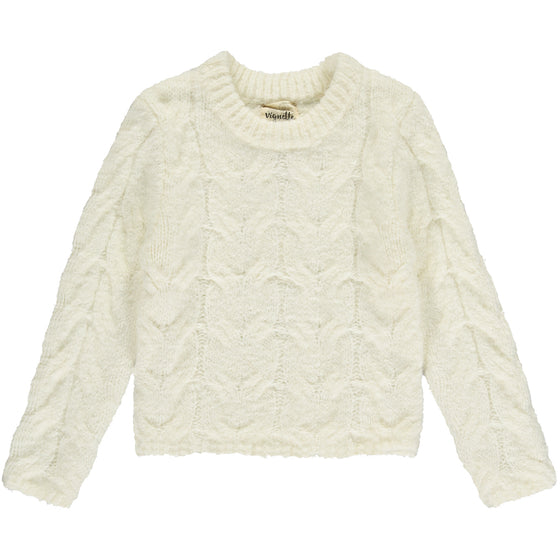gracie sweater in cream