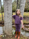 polly pants in purple