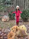 Polly pants in red