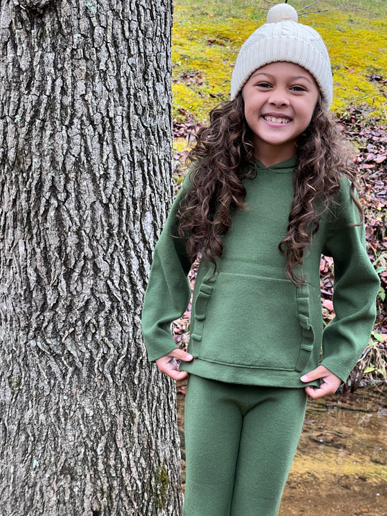 polly pants in green