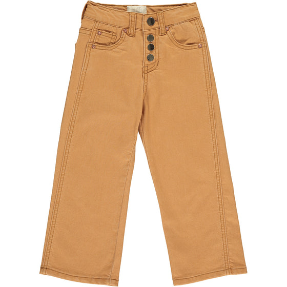 hayden wide leg pants in mustard