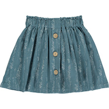  Jaycee skirt in teal twiggy print