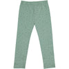 Kathleen leggings in aqua floral