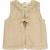 Mae vest in cream