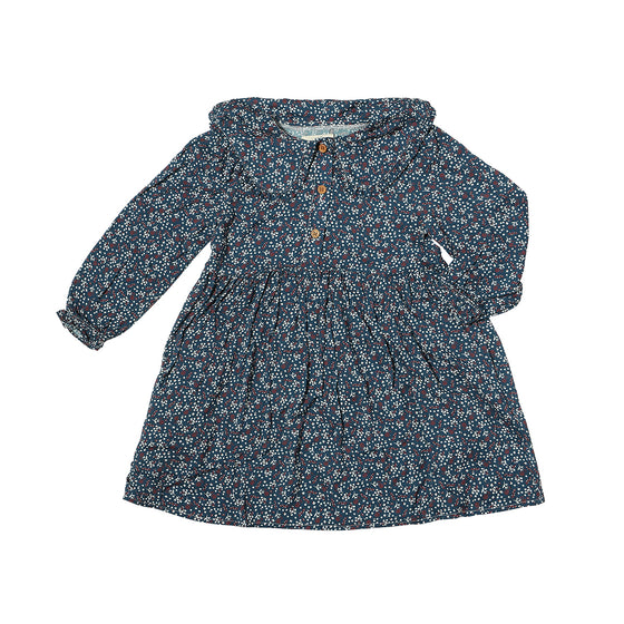 Sylvie Dress in Blue Floral