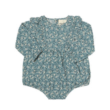  Blue floral baby bubble 