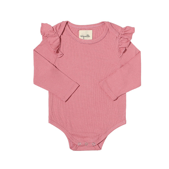 Francie Onesie in Pink Carnation