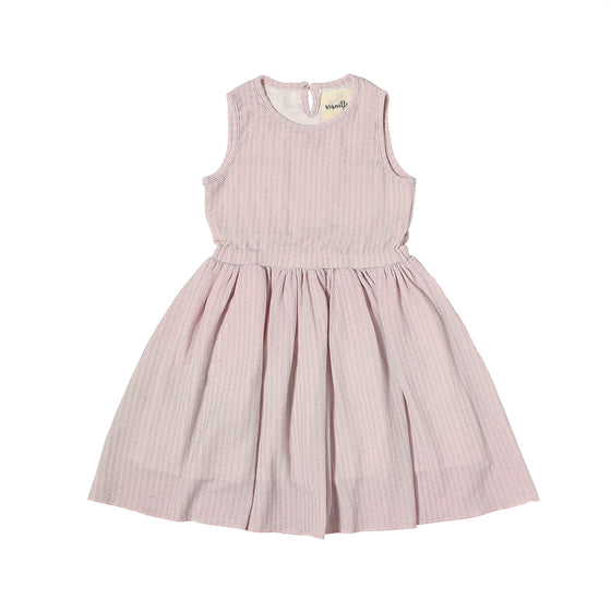 London Dress in Blush Sparkle