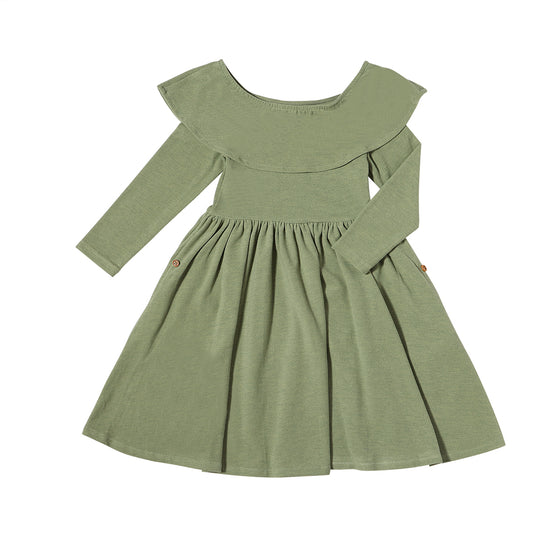 Maelle Dress in Olive