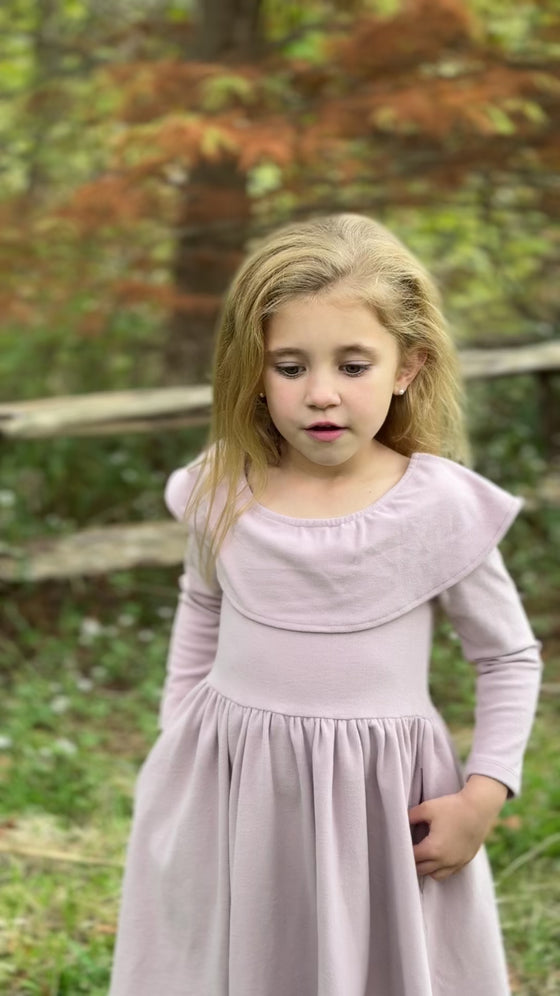 Maelle Dress in lavender