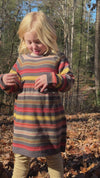 Joanna Dress in Coral Stripe