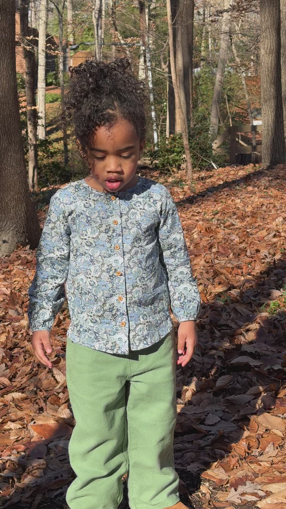 Claudette Blouse in Winter Berry
