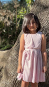London Dress in Blush Sparkle