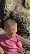 Francie Onesie in Pink Carnation