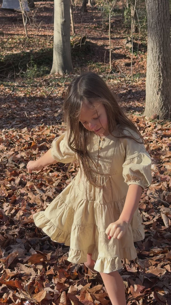 Saorise Dress in Barley