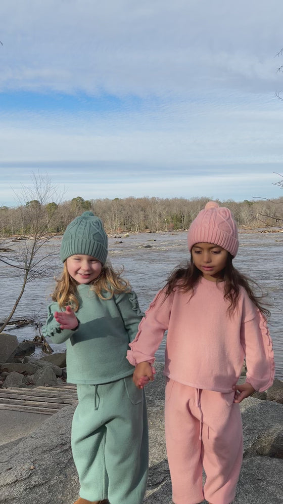 Jess Sweater in Rose