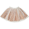 violet skirt in honeycomb