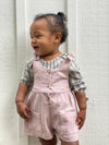 ashley romper in rose