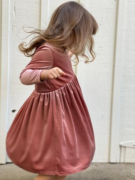 charlotte dress in rose