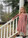 charlotte dress in rose