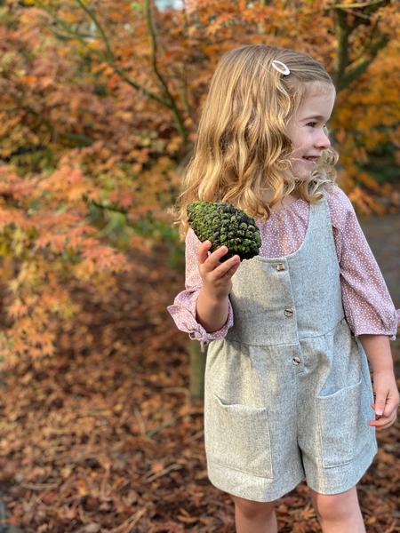 ashley romper in frost