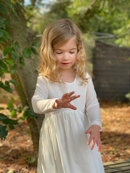 charlotte dress in ivory