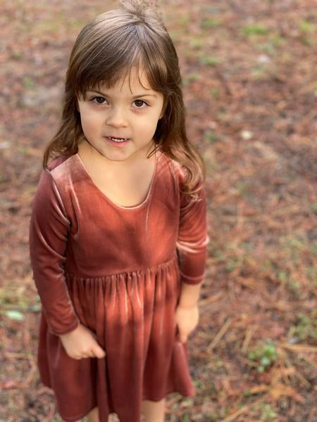 charlotte dress in rose