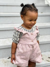 ashley romper in rose