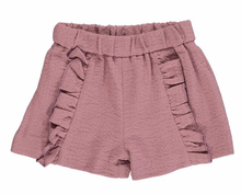  paisley shorts in plum