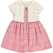  faye dress in rose