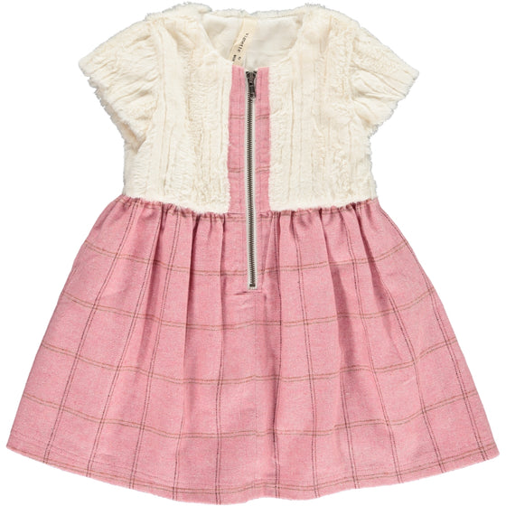faye dress in rose