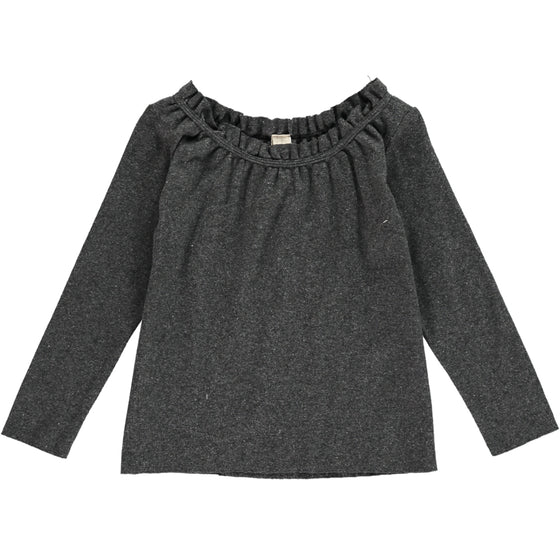 kelly t-shirt in charcoal