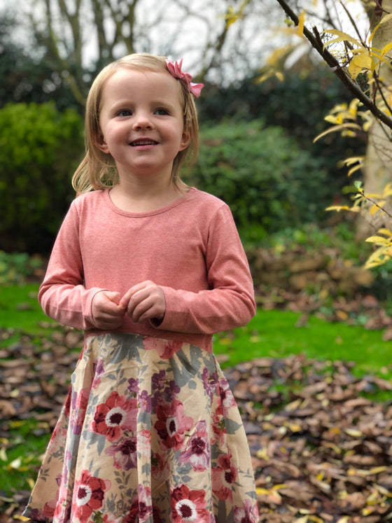 merilee dress in rose