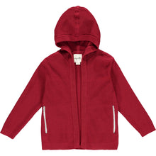  millie cardigan in burgundy
