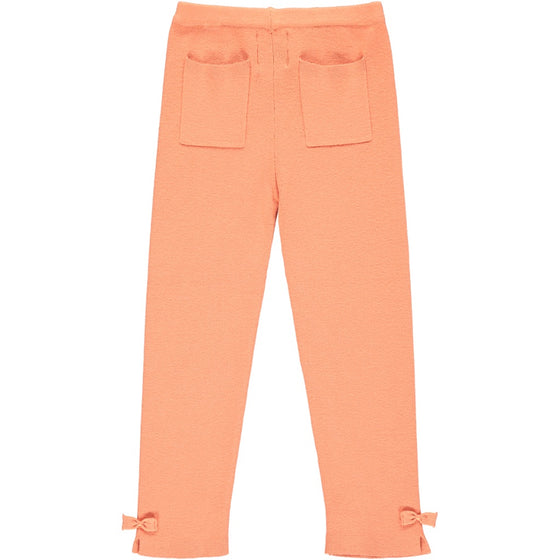 olive leggings in pumpkin