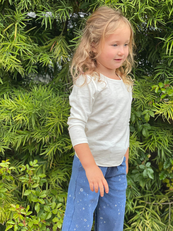 jillian lounge pants in navy star