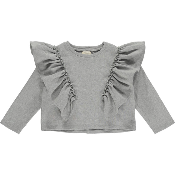 layla top in grey
