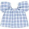 clara blouse in blue