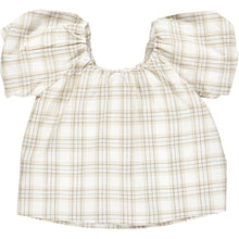 clara blouse in tan