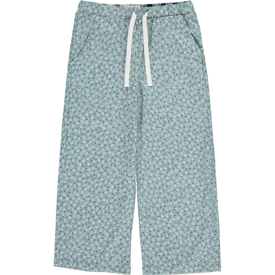 jillian lounge pants in blue floral