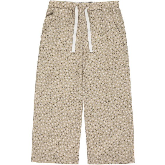 jillian lounge pants in tan floral