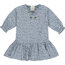  coco dress in blue bouquet