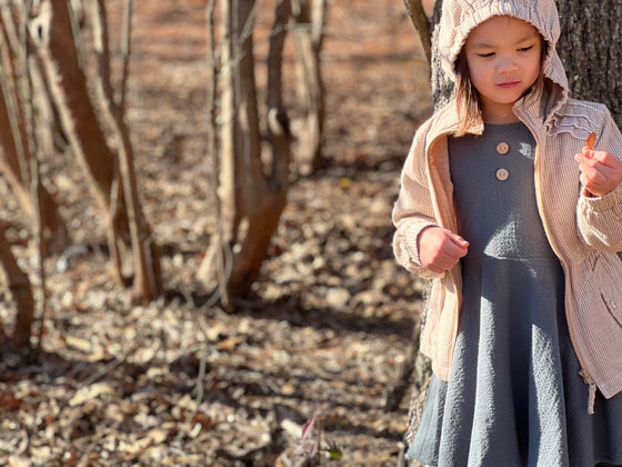 rosalie jacket in gold stripe