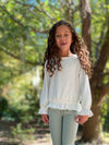 fawn jersey pants in sage