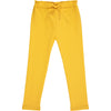 fawn jersey pants in gold
