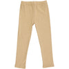 kathleen ribbed legging in gold