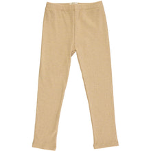 kathleen ribbed legging in gold